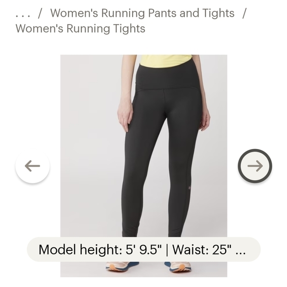 REI Co-op active leggings running Tights green- Women's plus size 3x - Picture 3 of 11